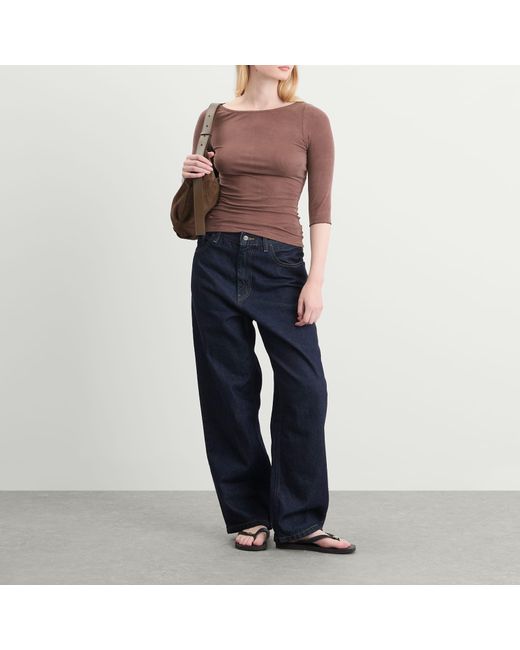 Fruity Booty Brown Second Skins 3/4 Length Top