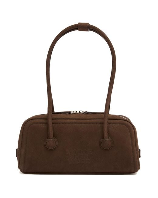 MARGE SHERWOOD Brown Soft Boston Ew Bag