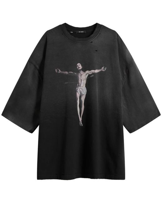 Willy Chavarria Black Tarantula T-Shirt for men