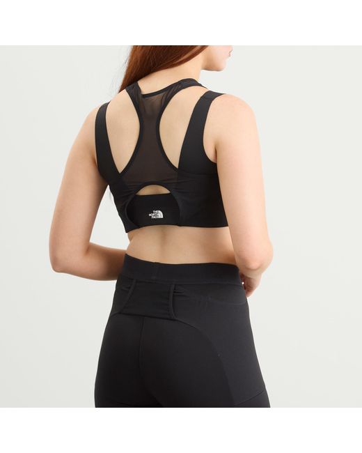 The North Face Black Refina Active Double-Layer Bralette