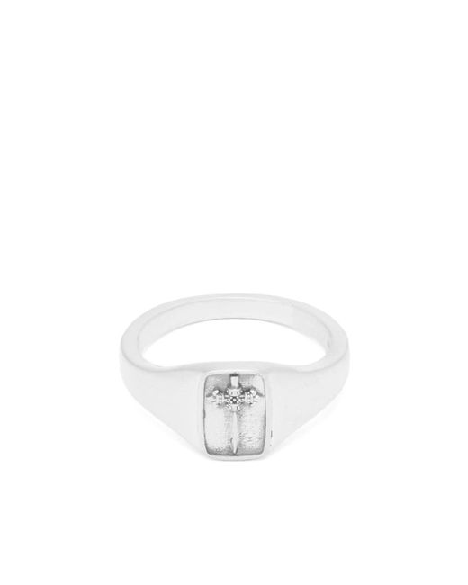Serge Denimes White Estoc Ring for men