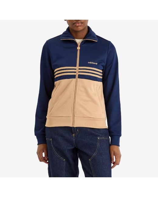Adidas Blue 3 Stripe Track Top