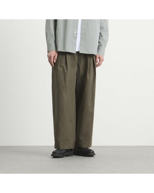 Folk Green Easy Fit Trouser for men