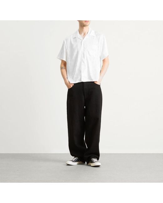 Honor The Gift White Polka Dot Vacation Shirt for men