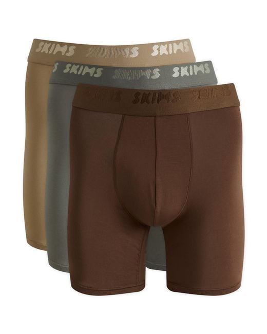 Skims Green 5” Boxer Brief 3-Pack for men