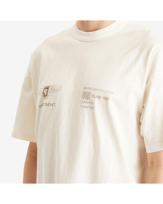 Represent White Team Rep T-Shirt for men