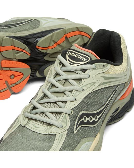 Saucony Green Progrid Omni 9 Sneaker for men