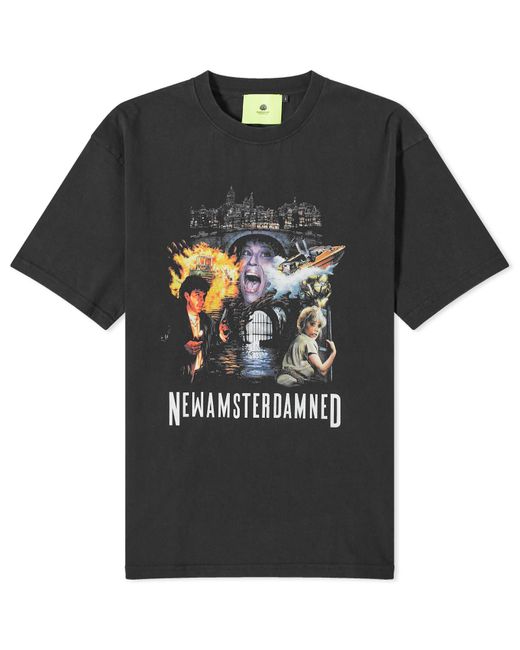 New Amsterdam Surf Association Black Amsterdamed T-Shirt for men