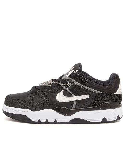 Nike Black X Nigo Air Force 3 Low Sneaker