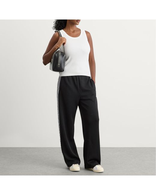 Adidas Black Adicolor Firebird Knit Track Pant