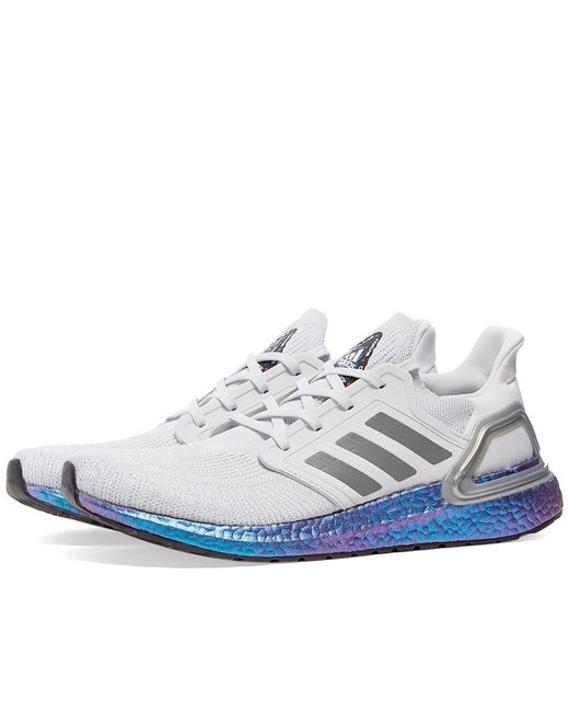 Adidas Gray Ultra Boost 20 'space Race' for men