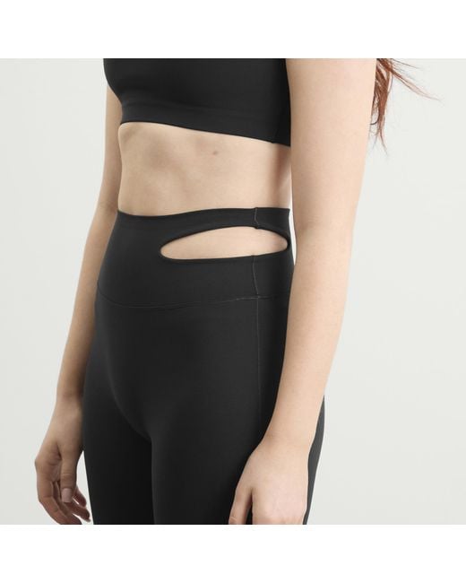 Nike Black Zenvy High Waisted Flared Leggings