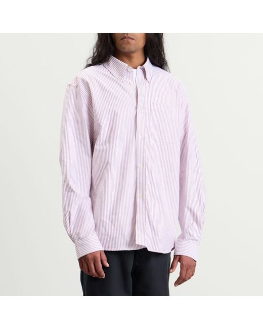 Palmes Purple Deuce Oxford Shirt for men