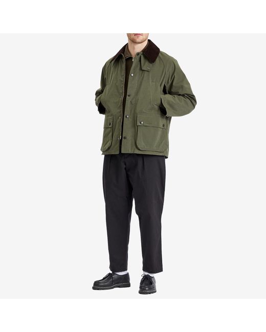Barbour Os Peached Bedale Casual Jacket in Green for Men | Lyst Canada