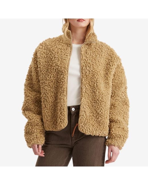 Jil Sander Brown Zip Up Jacket