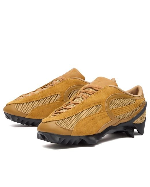 PUMA Brown Beisser Bleached Sneaker for men