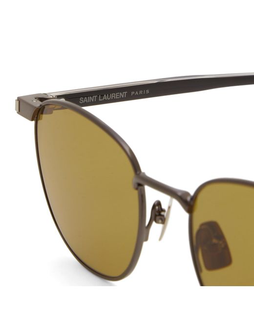 Saint Laurent Metallic Saint Laurent Sl 747 Sunglasses