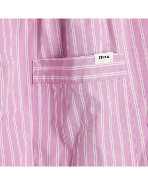 Tekla Purple Tekla Sleep Shorts