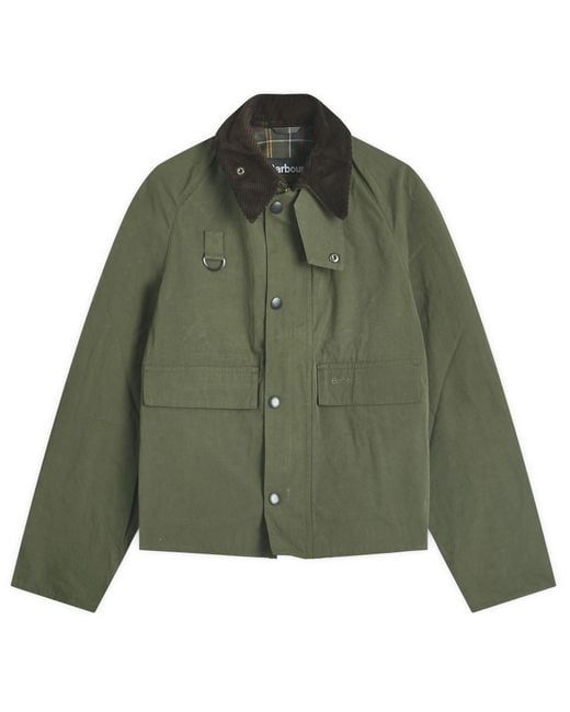 Barbour Green Spey Casual Jacket for men