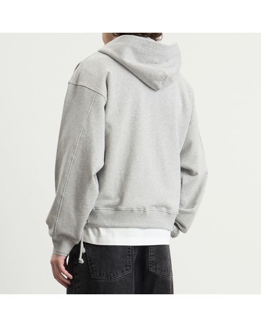 Sundays Gray Zip Hoodie for men