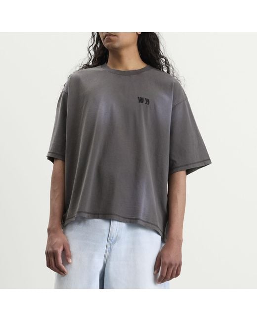 Won Hundred Gray Houston Sun T-Shirt for men