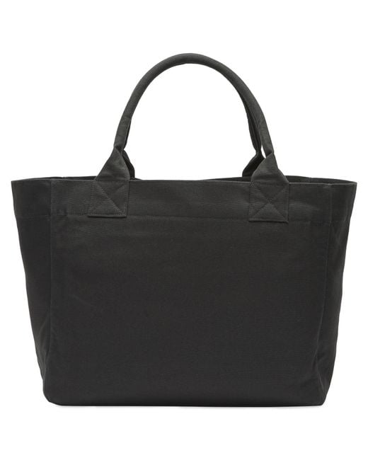 Ganni Black Medium Trapeze Shopper Bag