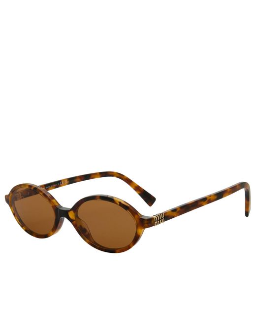 Miu Miu Brown 04Zs Sunglasses