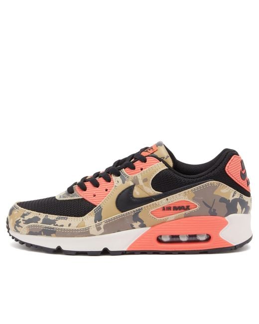 Nike Red Air Max 90 Prm Sneaker for men