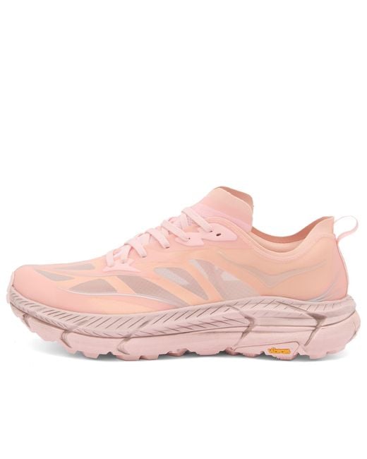 Hoka One One Pink U Mafate Speed 4 Lite Sneaker
