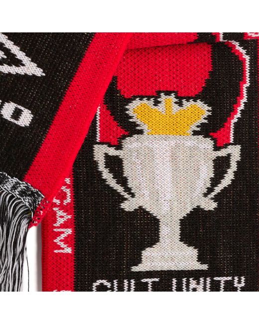 Umbro by Slam Jam Red Cult Unity Scarf for men