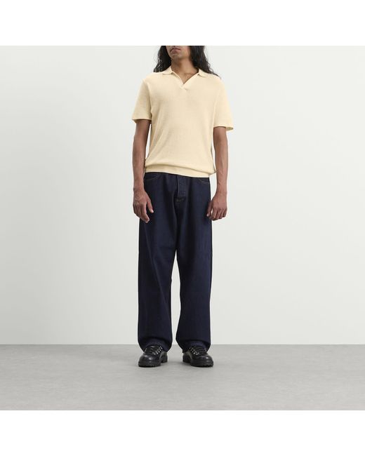 Ronning Natural End. X Textured Polo Shirt for men