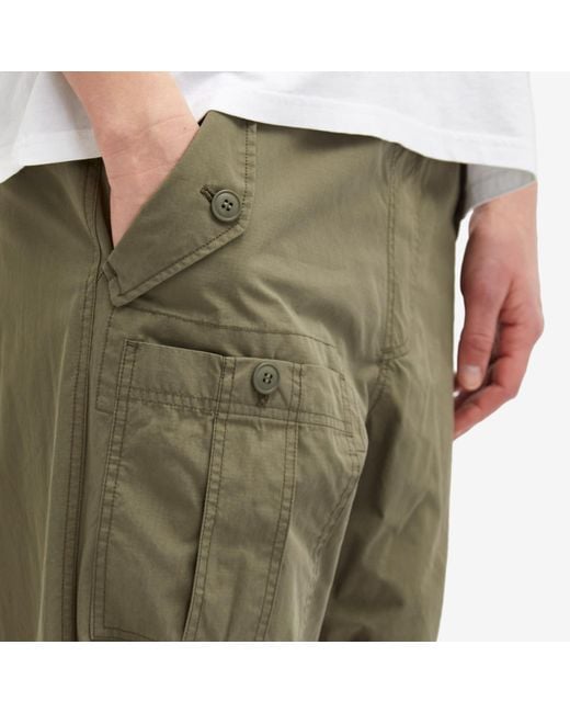 FRIZMWORKS Green Cn Ripstop Mil Pants for men