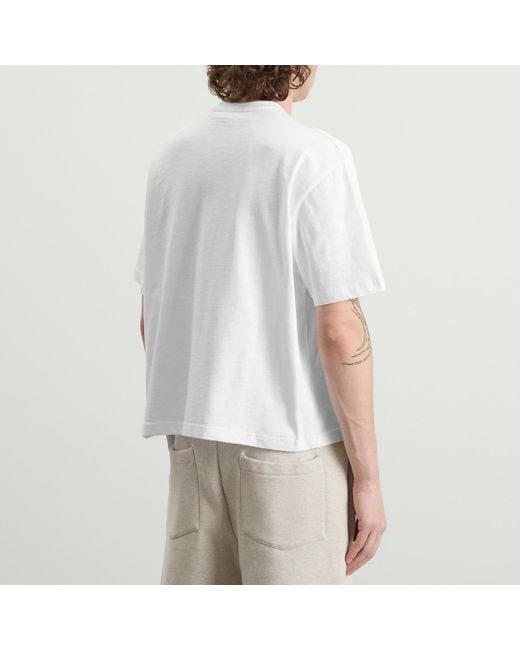 MKI Miyuki-Zoku White 220 Gsm Slub T-Shirt for men