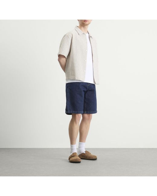 Edwin Blue Worker Short for men