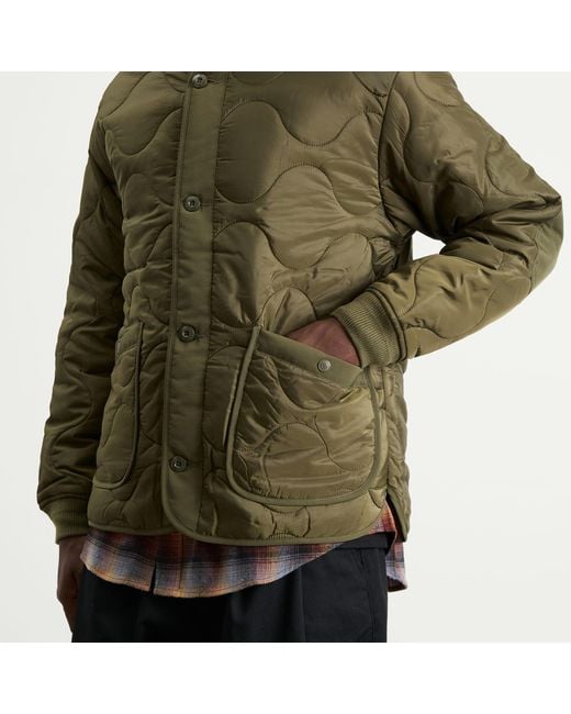 FRIZMWORKS Green M65 Field Liner Jacket for men