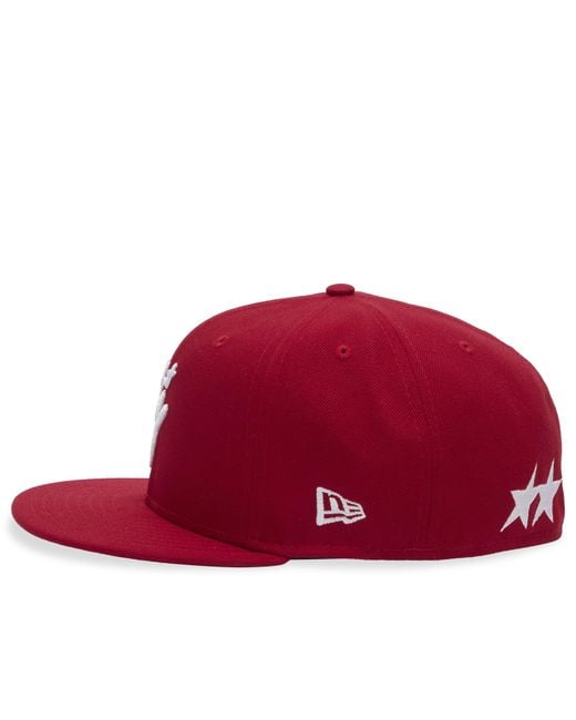 Twojeys Red X New Era 59Fifty Cap
