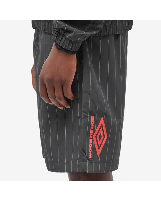 BOILER ROOM X Umbro Shorts in Gray for Men | Lyst