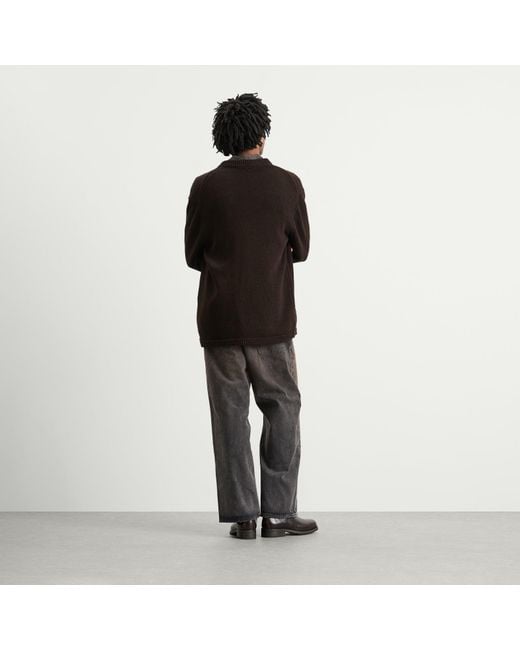 Our Legacy Black Parlor Cardigan for men