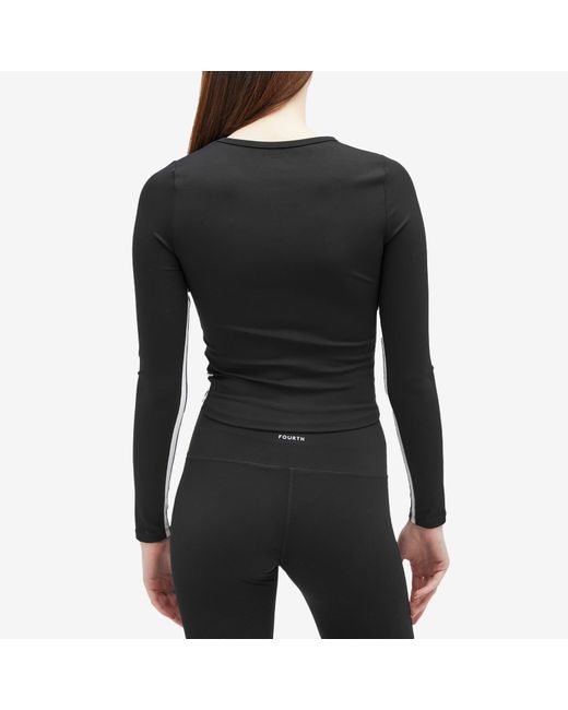 4th & Reckless Black Indra Active Top