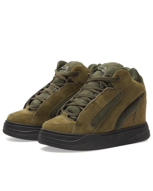 OTTOLINGER Green Sneaker Heel