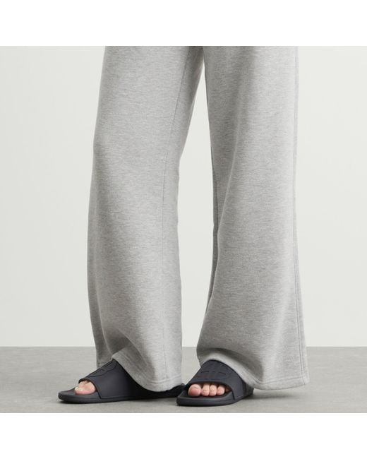 Anine Bing Black Isla Slides