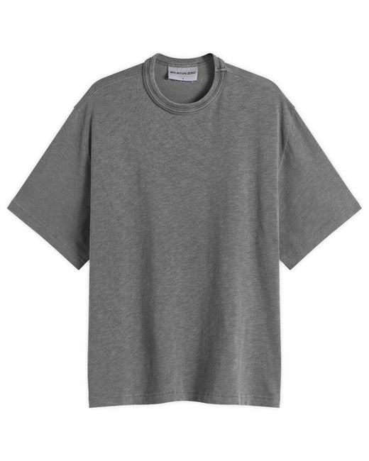 MKI Miyuki-Zoku Gray 220 Gsm Slub T-Shirt for men
