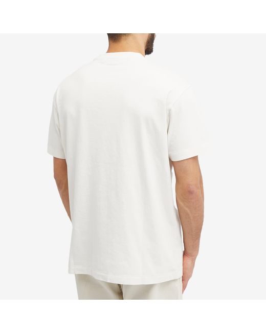 Napapijri White Box Logo T-Shirt for men