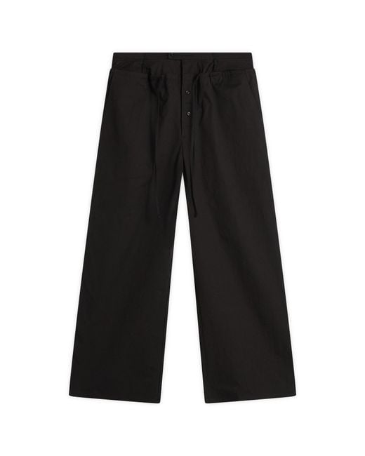 Deiji Studios Black Two Band Trousers