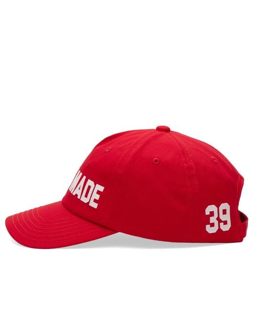 Human Made Red Logo 5 Panel Cap for men
