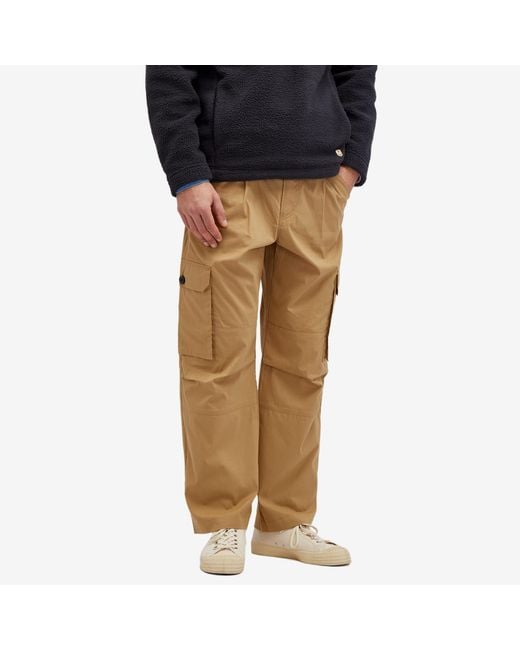 Paul Smith Natural Loose Fit Cargo Trousers for men