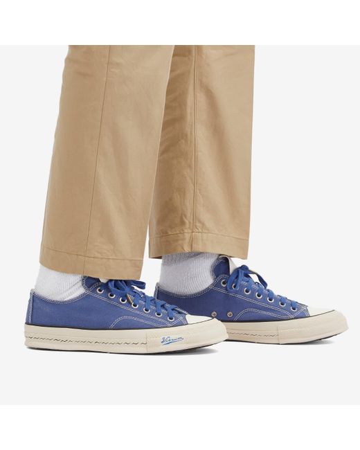 Visvim Blue Skagway Lo Sneakers for men
