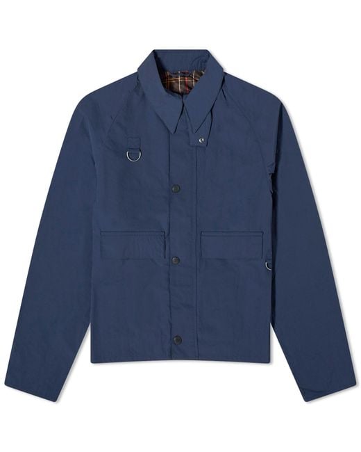 Barbour Blue Sl Spey Showerproof Jacket for men
