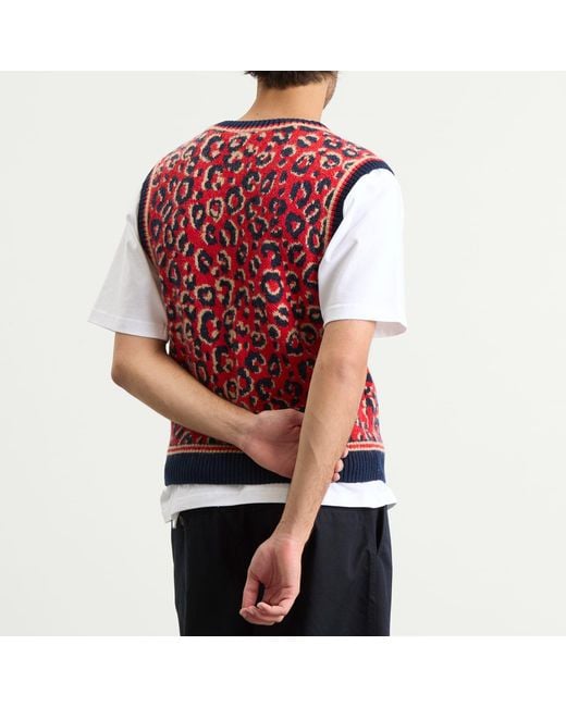 Adidas Red X Wales Bonner Knit Vest for men