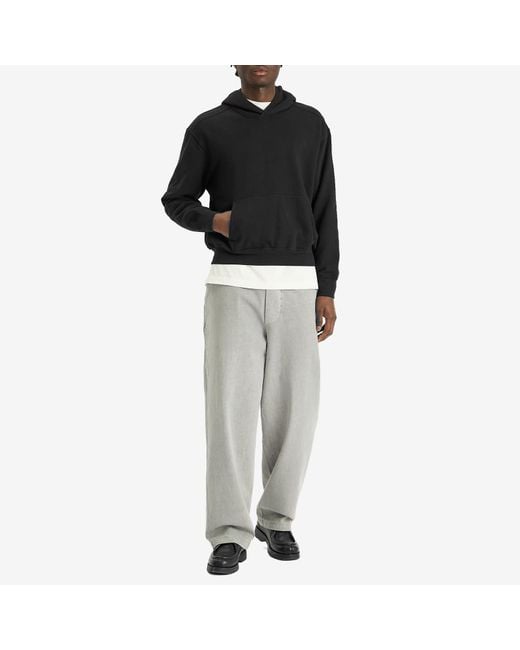 Lady White Co. Black Mini Hoodie for men